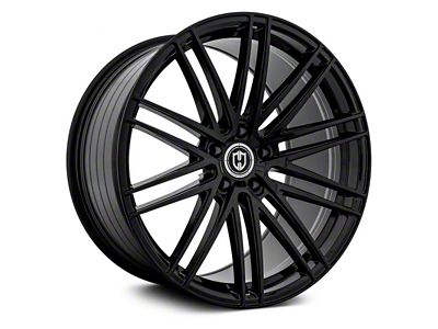 Curva Concepts CFF50 Gloss Black Wheel; 20x9; 35mm Offset (16-24 Camaro)