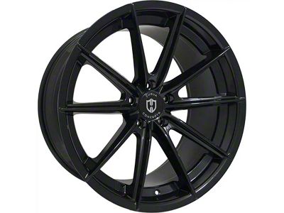 Curva Concepts C46 Gloss Black Wheel; Rear Only; 20x10.5 (08-23 RWD Challenger, Excluding Widebody)