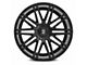 Curva Concepts C48 Gloss Black Wheel; Rear Only; 22x10.5 (08-23 RWD Challenger, Excluding Widebody)