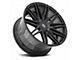 Curva Concepts C48 Gloss Black Wheel; Rear Only; 22x10.5 (08-23 RWD Challenger, Excluding Widebody)