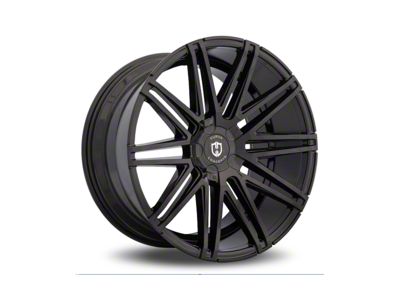 Curva Concepts CF48 Gloss Black Wheel; Rear Only; 22x10.5; 25mm Offset (08-23 RWD Challenger, Excluding Widebody)