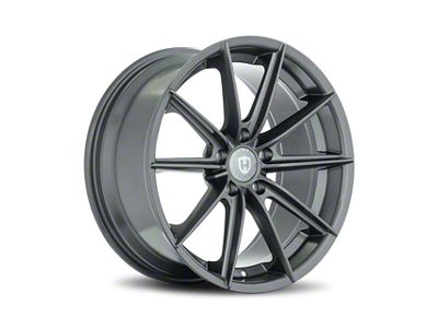 Curva Concepts CFF46 Gloss Black Wheel; Rear Only; 20x10.5; 25mm Offset (08-23 RWD Challenger, Excluding Widebody)