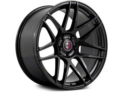 Curva Concepts C300 Gloss Black Wheel; 22x9; 15mm Offset (11-23 RWD Charger, Excluding Widebody)