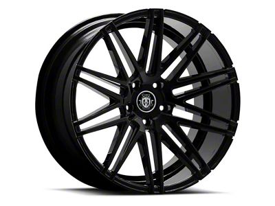 Curva Concepts C48 Gloss Black Wheel; 20x9; 15mm Offset (11-23 RWD Charger, Excluding Widebody)