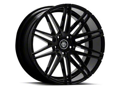 Curva Concepts C48 Gloss Black Wheel; 20x9 (11-23 RWD Charger, Excluding Widebody)