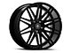 Curva Concepts C48 Gloss Black Wheel; 20x9 (11-23 RWD Charger, Excluding Widebody)