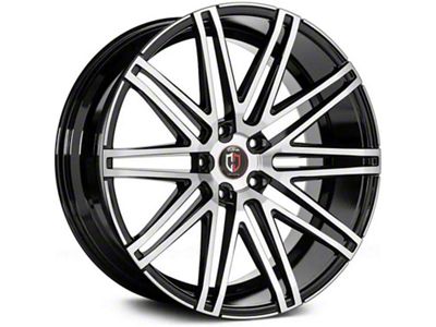 Curva Concepts C48 Gloss Black Wheel; Rear Only; 20x10.5 (11-23 RWD Charger, Excluding Widebody)