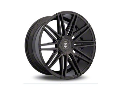 Curva Concepts CF48 Gloss Black Wheel; Rear Only; 22x10.5 (11-23 RWD Charger, Excluding Widebody)