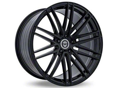 Curva Concepts CFF50 Gloss Black Wheel; 20x9 (11-23 RWD Charger, Excluding Widebody)