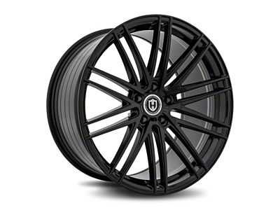 Curva Concepts CFF50 Gloss Black Wheel; Rear Only; 20x10.5; 35mm Offset (20-26 Corvette C8 Stingray)