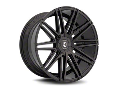 Curva Concepts C48 Gloss Black Wheel; 20x9; 35mm Offset (21-25 Mustang Mach-E)