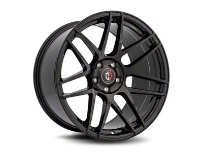 Curva Concepts C7 Gloss Black Wheel; 20x8.5; 38mm Offset (21-25 Mustang Mach-E, Excluding GT)