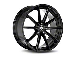 Curva Concepts CFF46 Gloss Black Wheel; 22x9; 35mm Offset (21-26 Mustang Mach-E)