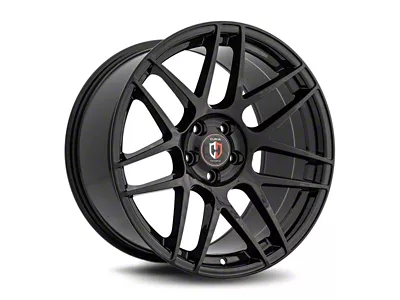 Curva Concepts C300 Gloss Black Wheel; 18x8.5; 35mm Offset (24-26 Mustang EcoBoost w/o Performance Pack)