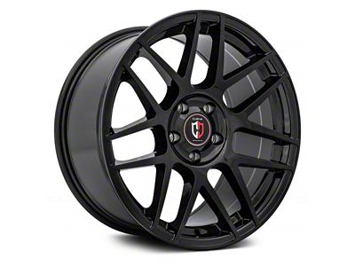Curva Concepts C300 Gloss Black Wheel; 20x9.5 (15-23 Mustang GT, EcoBoost, V6)