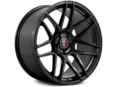 Curva Concepts C300 Gloss Black Wheel; 20x9.5; 30mm Offset (15-23 Mustang GT, EcoBoost, V6)