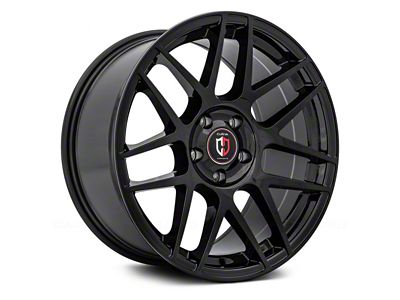 Curva Concepts C300 Matte Gunmetal Wheel; Rear Only; 19x10; 38mm Offset (15-23 Mustang GT, EcoBoost, V6)