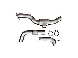 CVF 3-Inch Stainless Steel Catted Downpipe (24-26 Mustang EcoBoost)
