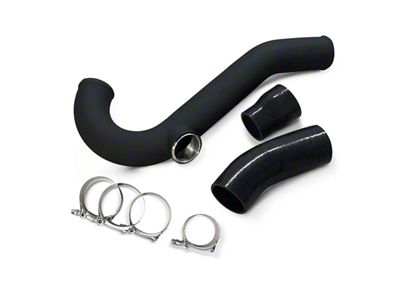 CVF Hot-Side Aluminum Intercooler Pipe with TiAL Flange (15-23 Mustang EcoBoost w/ CVF Race Intercooler)