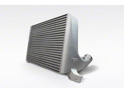 CVF Race Intercooler; Silver (15-23 Mustang EcoBoost)