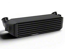 CVF Street Intercooler; Black (15-23 Mustang EcoBoost)