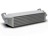 CVF Street Intercooler; Silver (15-23 Mustang EcoBoost)