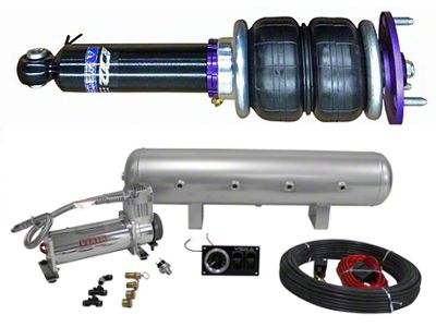 D2 Racing Air Struts with VERA Essential Management (08-10 RWD Challenger)