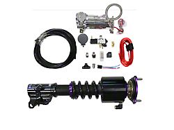 D2 Racing RS Series Coil-Over Kit with Front Air Cups and Gold Tankless Control System (15-26 Mustang w/o MagneRide)