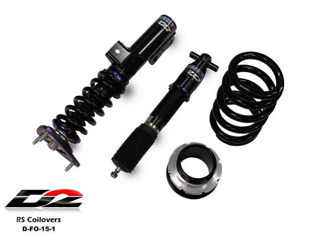 D2 Racing RS Series Coil-Over Kit (15-24 Mustang w/o MagneRide)