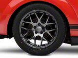 AMR Dark Stainless Wheel; Rear Only; 18x10; 45mm Offset (05-09 Mustang)