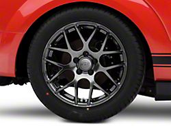 AMR Dark Stainless Wheel; Rear Only; 18x10; 45mm Offset (05-09 Mustang)