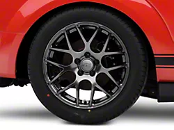 AMR Dark Stainless Wheel; Rear Only; 18x10 (05-09 Mustang)