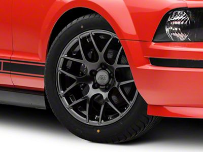 AMR Dark Stainless Wheel; 18x8 (05-09 Mustang)