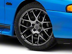AMR Dark Stainless Wheel; 18x8; 30mm Offset (94-98 Mustang)