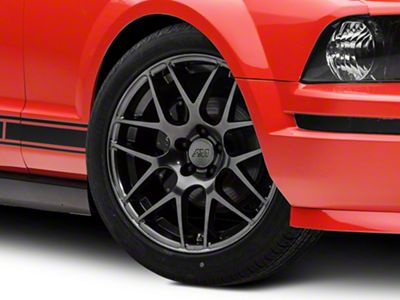 AMR Dark Stainless Wheel; 19x8.5 (05-09 Mustang)