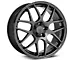 AMR Dark Stainless Wheel; 19x8.5 (15-23 Mustang GT, EcoBoost, V6)