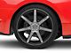 Niche Verona Double Dark Wheel; Rear Only; 20x10 (15-23 Mustang GT, EcoBoost, V6)