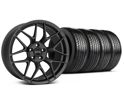 19x9.5 RTR Tech 7 Wheel & Pirelli All-Season P Zero Nero Tire Package (15-23 Mustang GT, EcoBoost, V6)