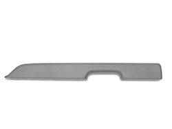 OPR Door Armrest Pad for Right Power Window; Dark Gray (87-93 Mustang)