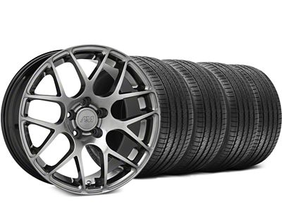 18x8 AMR Wheel & Sumitomo High Performance HTR Z5 Tire Package (05-14 Mustang)