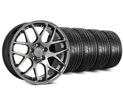 18x8 AMR Wheel & Mickey Thompson Street Comp Tire Package (94-04 Mustang)