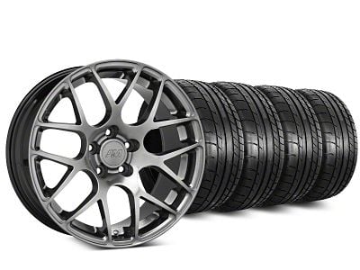 18x9 AMR Wheel & Mickey Thompson Street Comp Tire Package (05-14 Mustang)