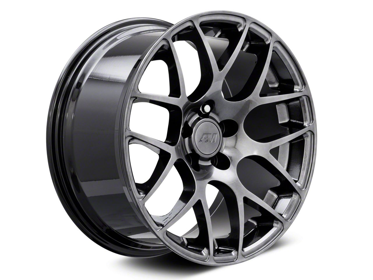 Mustang 19x8.5 AMR Wheel & Mickey Thompson Street Comp Tire Package (05