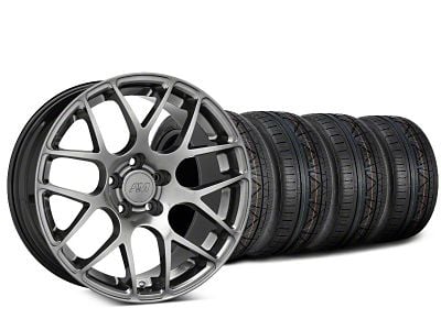 20x8.5 AMR Wheel & NITTO High Performance INVO Tire Package (05-14 Mustang)