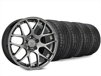 20x8.5 AMR Wheel & NITTO High Performance NT555 G2 Tire Package (15-23 Mustang GT, EcoBoost, V6)