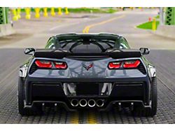 Darwin Pro Aero Rear Spoiler; Carbon Fiber (14-19 Corvette C7, Excluding ZR1)