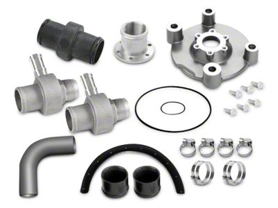 Electric Water Pump Header Adapter Kit (11-17 Mustang GT)