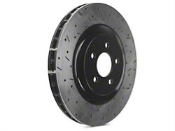 DBA 4000XS Series Drilled & Slotted Rotors - Front Pair (11-14 GT Brembo; 12-13 BOSS 302; 07-12 GT500)