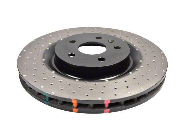 DBA 4000 Series XD Cross Drilled Rotor; Front (10-15 Camaro SS)