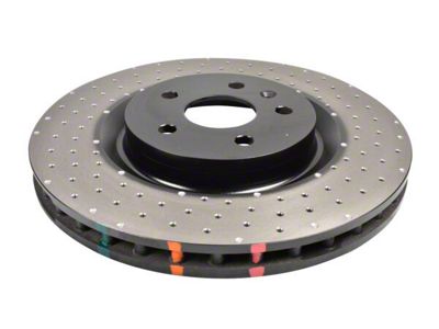 DBA 4000 Series XD Cross Drilled Rotor; Front (10-15 Camaro SS)